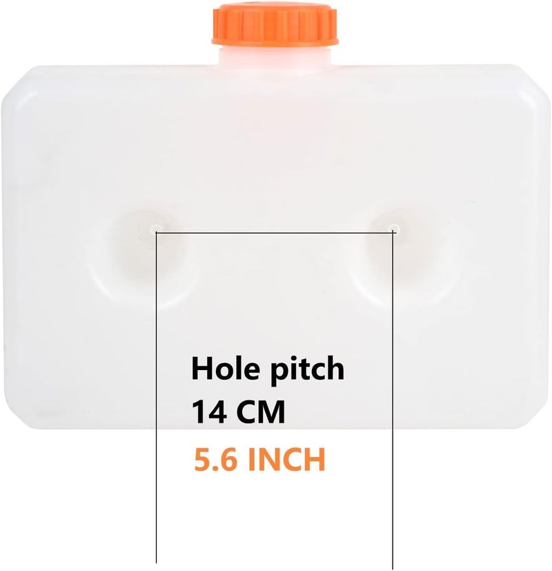 KHAPOA Diesel Heater Tank 5L Plastic Fuel Tank Oil Box Water Tank Container 1.32Gal - Image 3